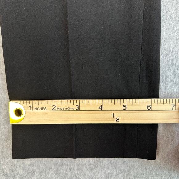 Ann Taylor Petite Dress Pants WMNS SZ 2P Black Office Suit Corporate Mid Rise - Picture 9 of 9